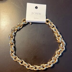 J. Crew Two-Tone Gold and Silver Necklace